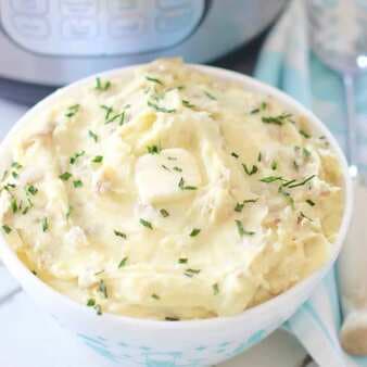 Pot Garlic Mashed Potatoes