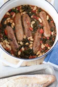 Italian Sausage, Kale, And White Beans