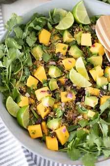 Quinoa Mango Black Bean Salad