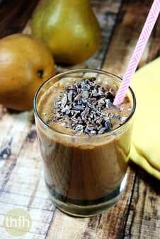 Chocolate And Pear Protein Smoothie