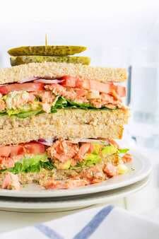 Salmon Salad Sandwich