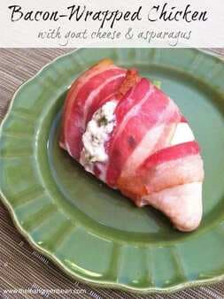 Remix Bacon Wrapped Chicken Stuffed with Goat Cheese