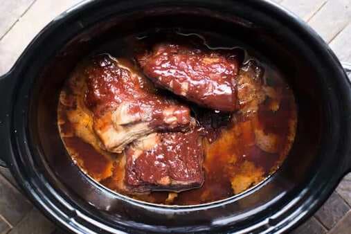 Slow Cooker Dr Pepper Ribs