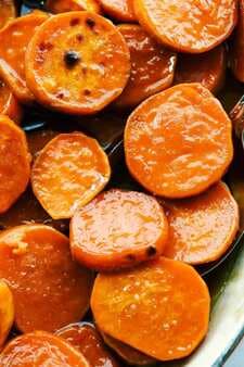 3 Ingredient Candied Sweet Potatoes