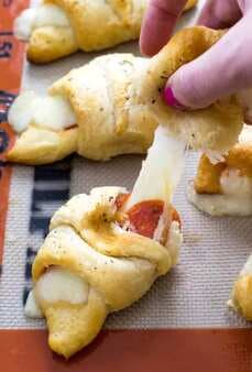 Pizza Stuffed Crescent Rolls