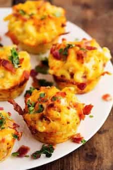 Ranch Bacon Mac And Cheese Cups