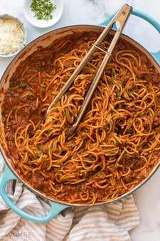 Healthy Spaghetti And Meat Sauce