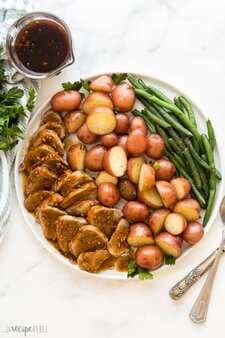 Honey Garlic Pork Tenderloin And Potatoes