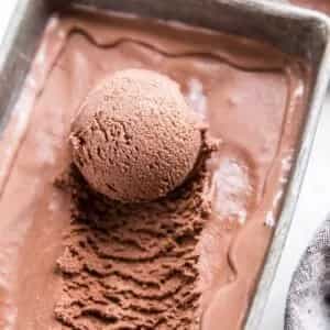 4-Ingredient No-Churn Chocolate Ice Cream