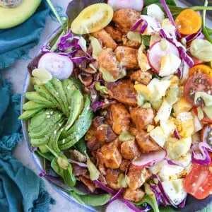 California Cobb Salad With Chipotle Ranch Dressing