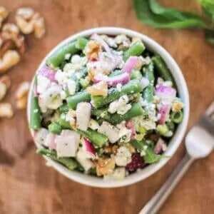 Green Bean Salad With Walnuts And Feta