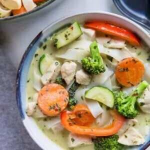 Green Curry Thai Noodle Soup