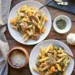 One Pot Butternut Squash And Sausage Pasta