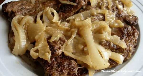 Beef Liver Smothered With Onions