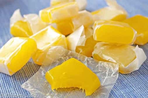 Sweet-Tart Lemon Chews Candy