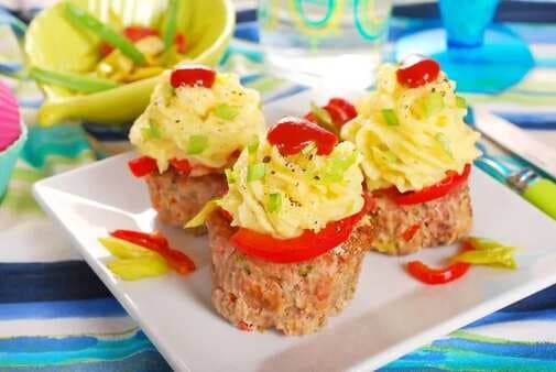 Low-Fat Mini Meatloaf Muffins