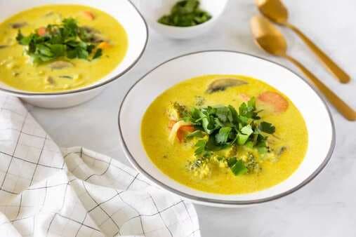 Madras Curry Vegetable Soup