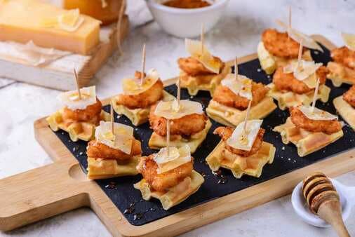 Mini Chicken And Waffles