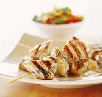 Moroccan Grilled Fish Kebabs A Great Appetizer Or Main Course