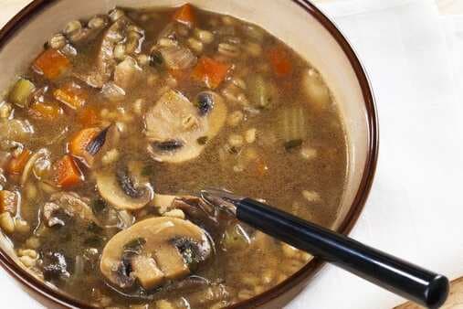 Mushroom Barley Soup