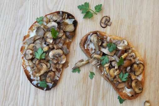 Savory Mushroom Toast