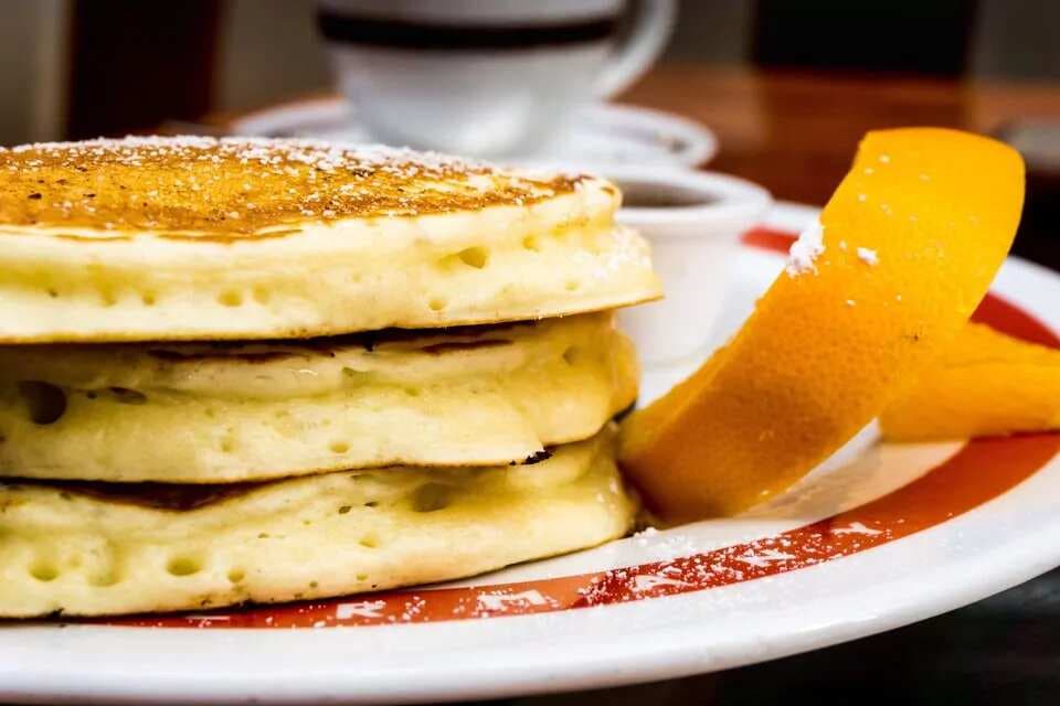 Orange Buttermilk Pancakes