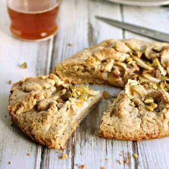 Pear And Pistachio Galette