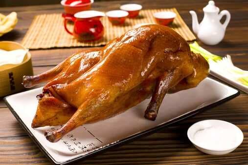 Peking Duck With Scallions And Honey