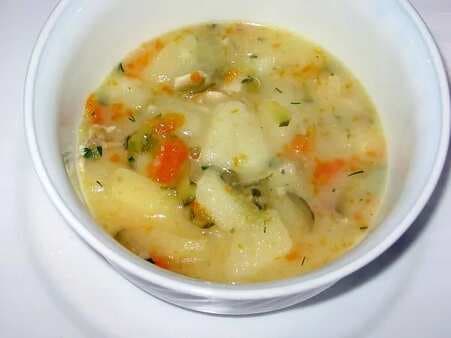 Polish Pickle Soup-Zupa Ogrkowa