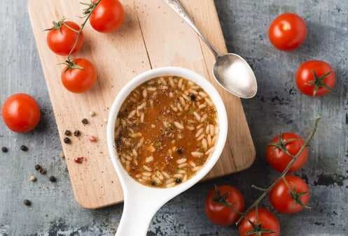 Polish Tomato-Rice Soup