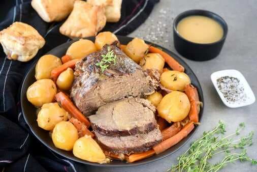 Crock Pot Beef Roast With Vegetables