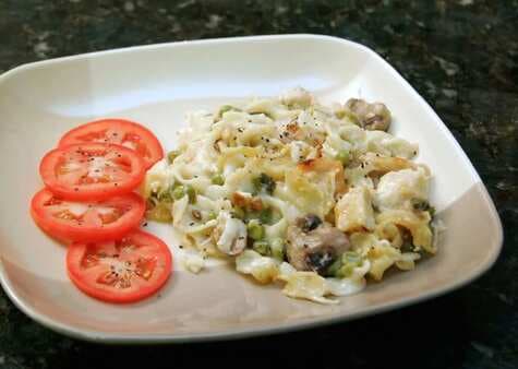 Savory Chicken Noodle Bake