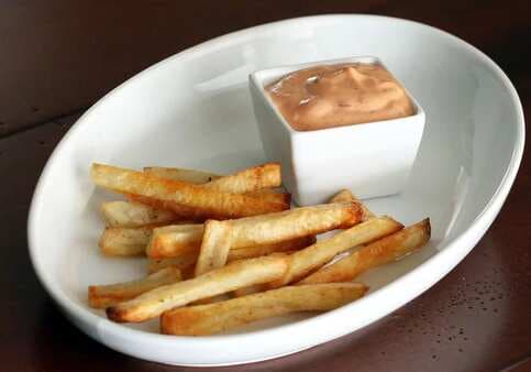 Spicy Seasoned Baked French Fries