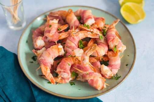 Simple Bacon-Wrapped Shrimp