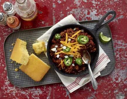 Texas-Style Chili With Ground Beef And Pork