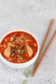 Spicy Korean Soft Tofu Stew