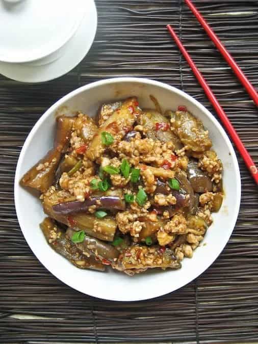 Spicy Sichuan Eggplant