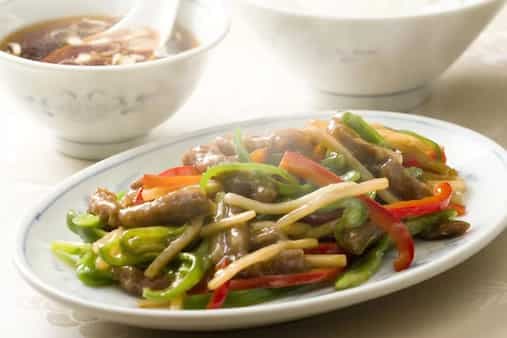 Stir-Fry Beef With Bamboo Shoots