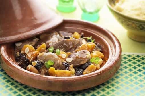 Tagine Of Lamb With Preserved Lemon And Olives