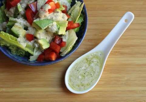 Tahini Caper Salad Dressing