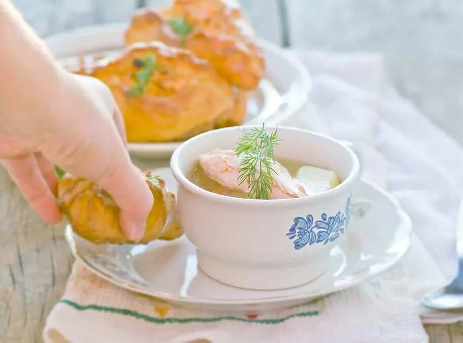 Traditional Russian Fish Soup-Ukha