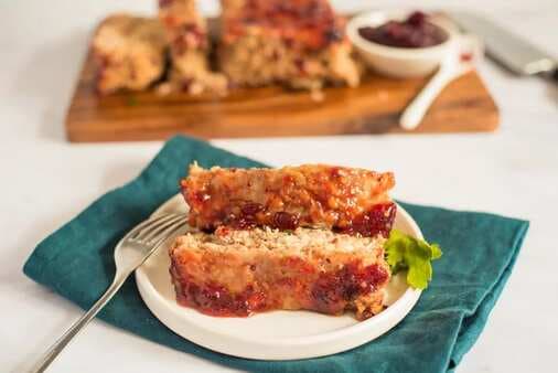 Turkey Meatloaf With Cranberry Chili Sauce Glaze