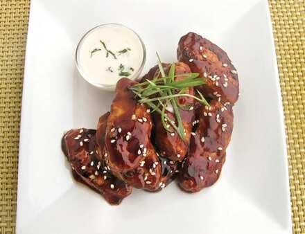 Vegan Chinese Chicken Wings With Hoisin Sauce