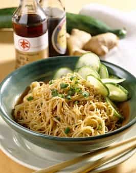 Vegan Sichuan Style Chinese Noodles