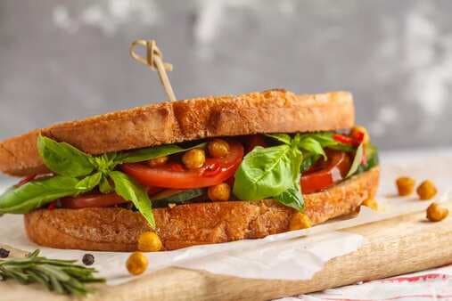 Vegetarian Chickpea Salad Sandwich