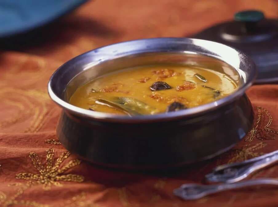 Moong Dal Vegetarian Indian Yellow Lentil Dhal