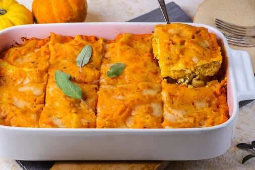 Vegetarian Pumpkin Lasagna