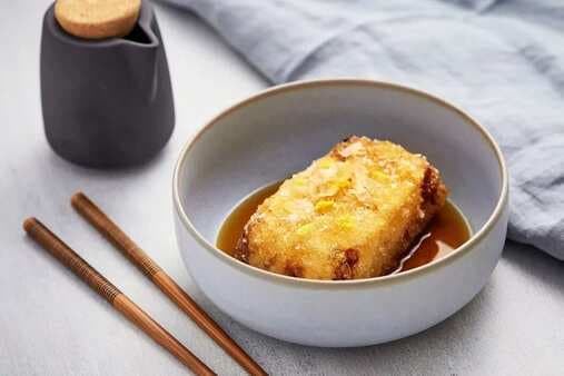 Agedashi Dofu: Japanese Fried Tofu In A Dashi-Based Sauce