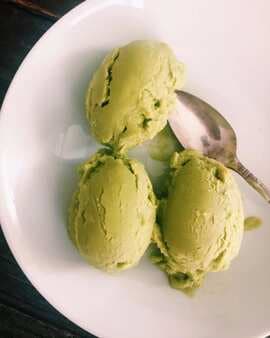 Avocado Green Tea Ice Cream