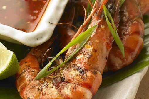 Barbecued Shrimp With Thai Dipping Sauce